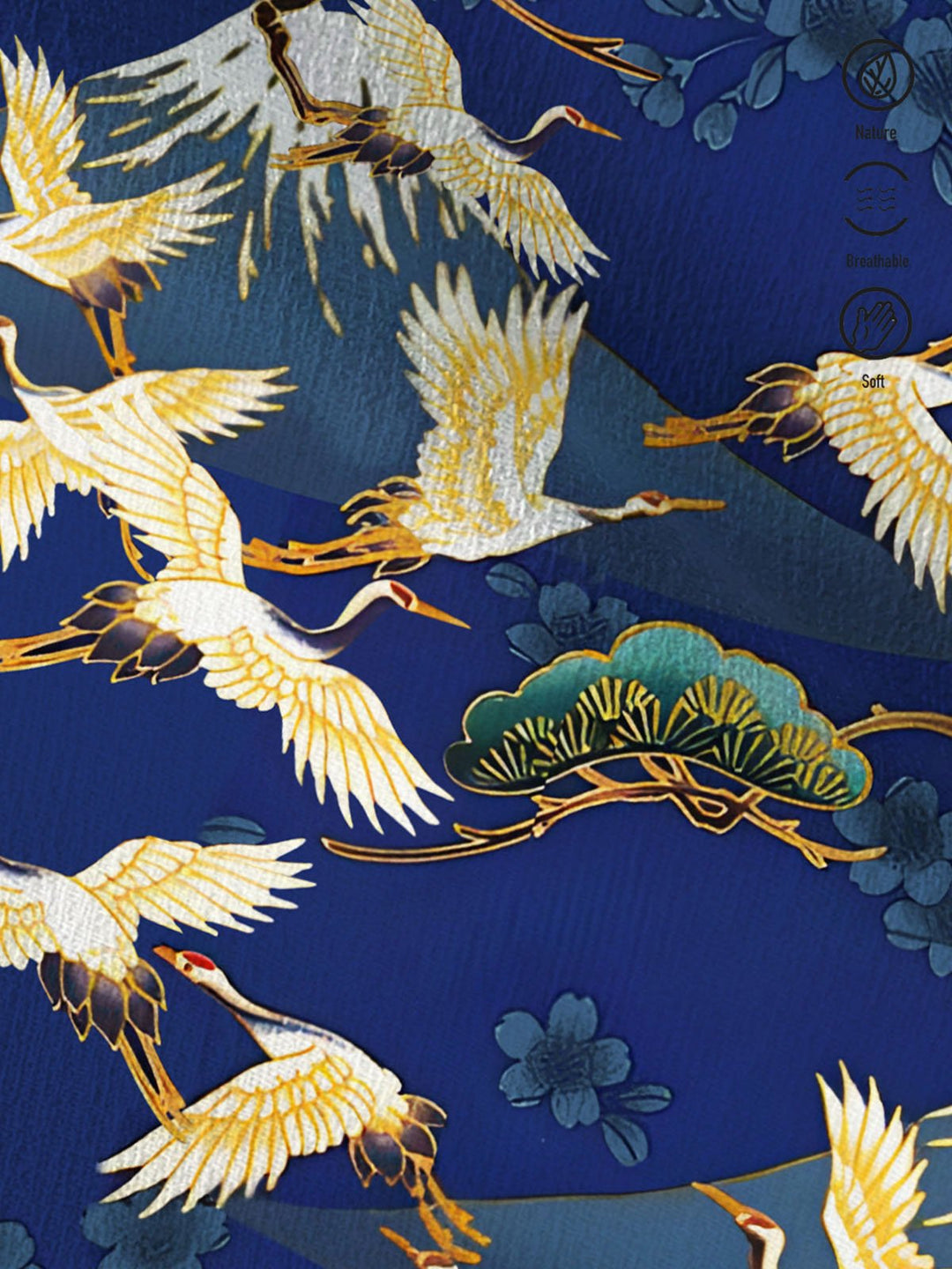 Alohadaddy Japanese Oriental Blue Men&