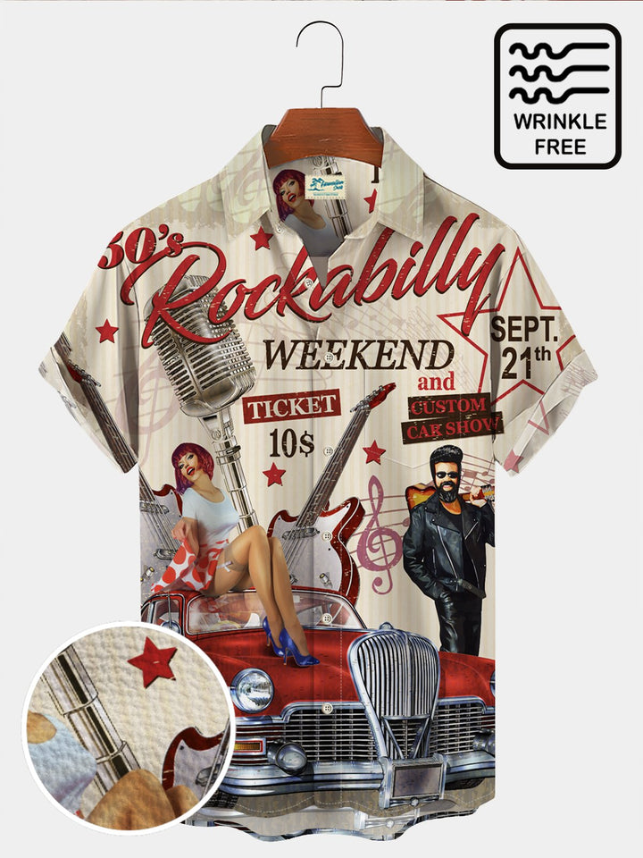 60s Retro Casual Men&