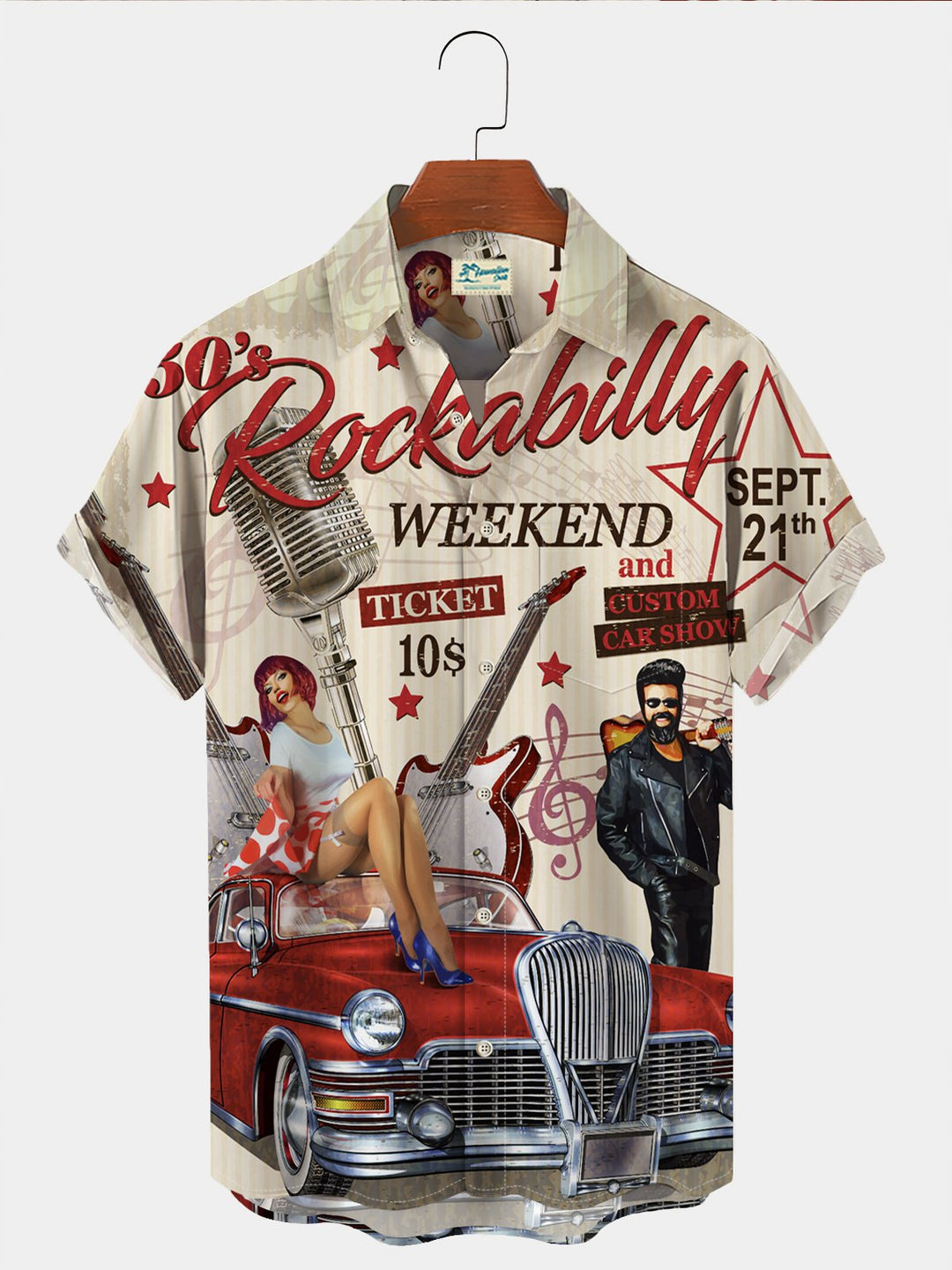 60s Retro Casual Men&