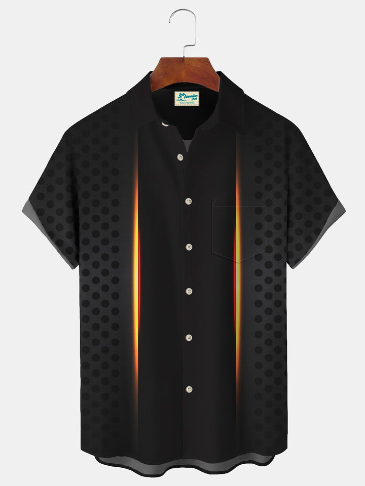 Alohadaddy Art Ombre Aurora Print Beach Men&