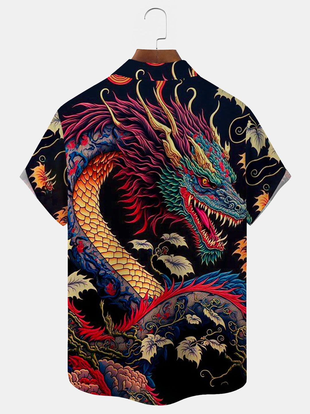 Alohadaddy Japanese Retro Oriental Dragon Men&