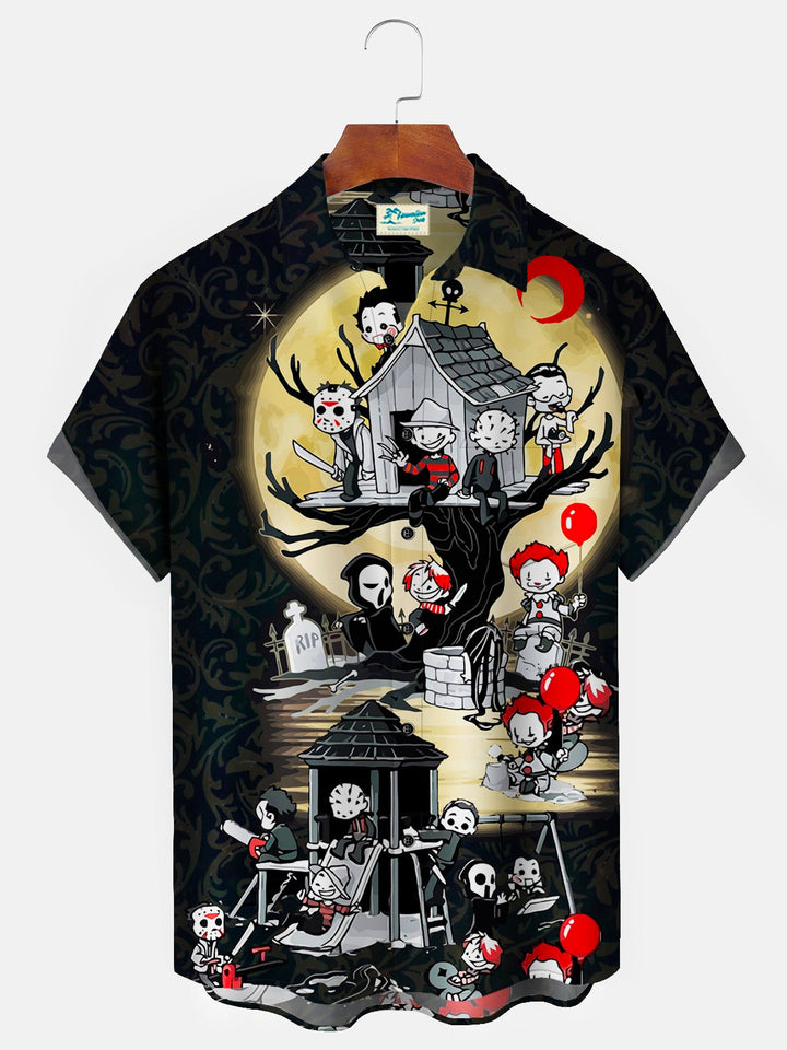 Alohadaddy Halloween Scary Cartoon Men&