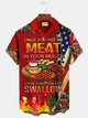 Alohadaddy Once You Put My Meat In Your Mouth Hawaiian Shirt Oversized Vacation Aloha Shirt
