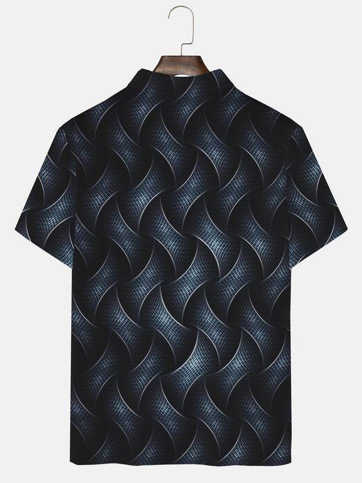 Polo de golf hawaïen Alohadaddy Art Texture Print Beach Big &amp;amp; Tall Aloha