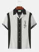 Camisa hawaiana grande y alta para hombre con música clásica de bolos de los años 50 de Alohadaddy