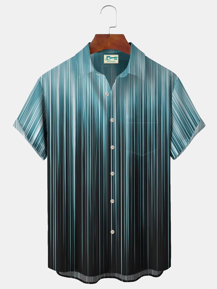 Alohadaddy Aurora Gradient Print Beach Men&