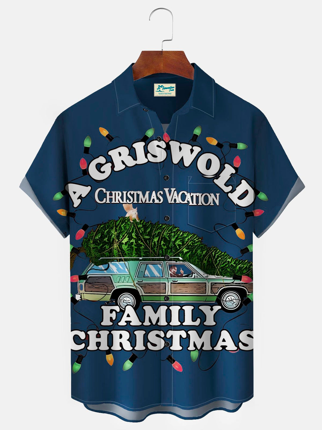 Alohadaddy Vintage Christmas Holiday Red Men&
