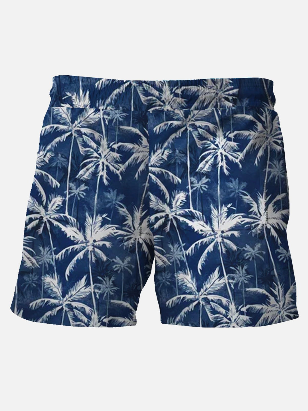 Alohadaddy Swim Trunks Coconut Palm Print Men&