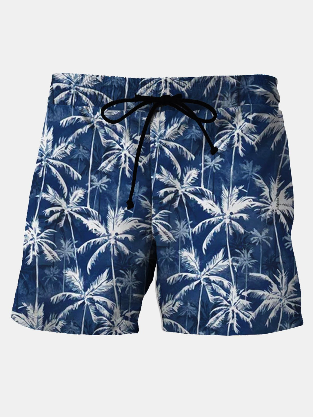 Alohadaddy Swim Trunks Coconut Palm Print Men&