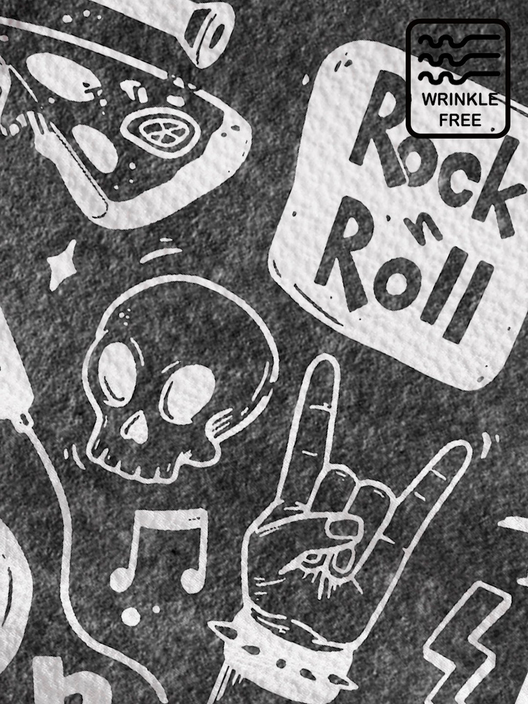 Camisas de rock and roll retro de los años 50 de Alohadaddy, color gris oscuro, para hombre, de rock and roll, elásticas, de talla grande, sin arrugas, con bolsillos de seersucker, camisas de campamento con botones