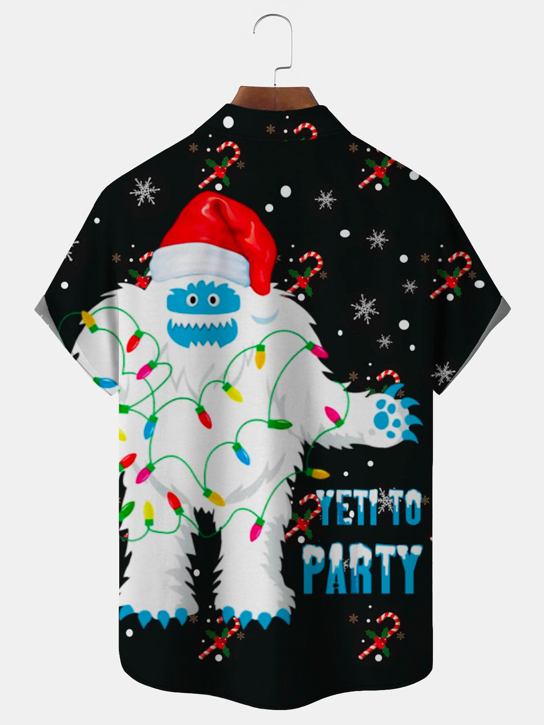 Alohadaddy Mystery Yeti Christmas Black Men&