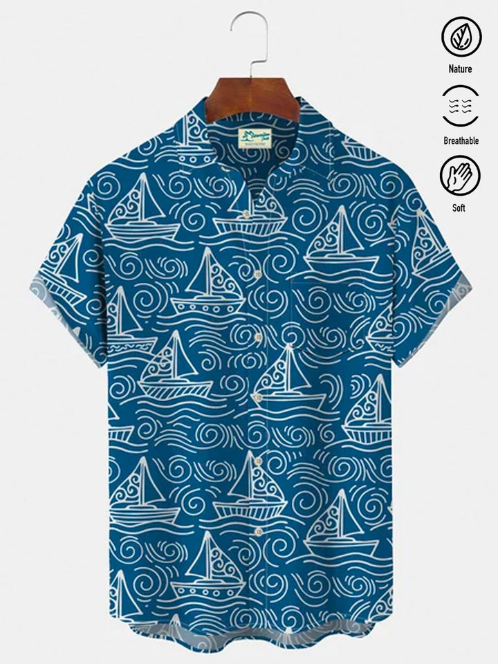 Alohadaddy Japanese Vintage Blue Men&