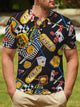 Alohadaddy Vintage The Las Vegas Poker Gambling Jackpot Men's Polo