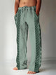 Alohadaddy Retro Geometric Azcott Print Men's Casual Trousers