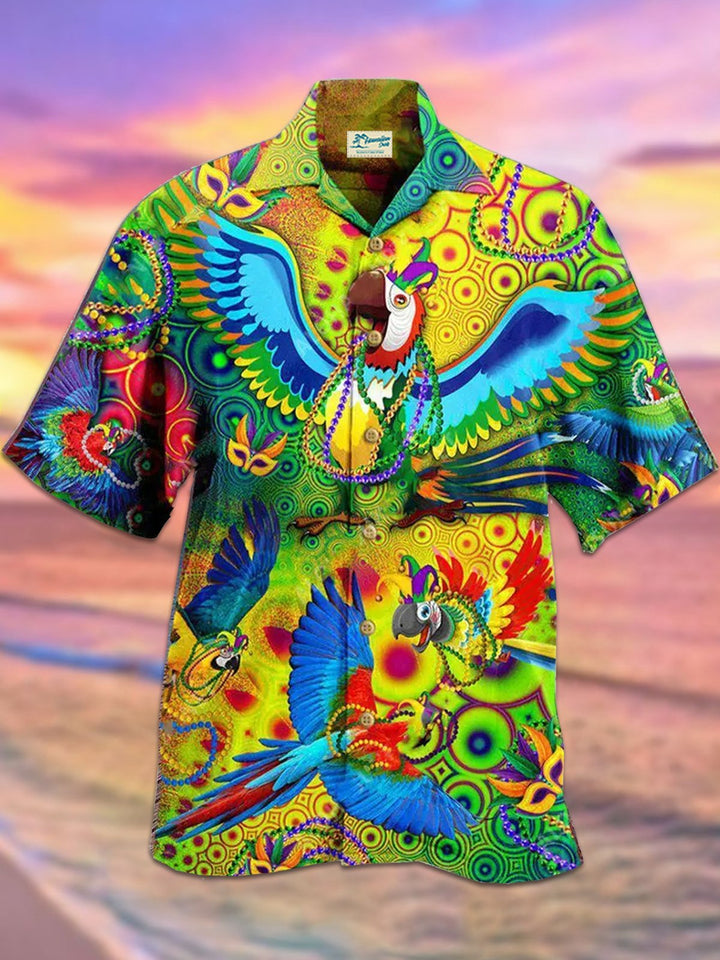 Alohadaddy Mardi Gras Holiday Green Men&
