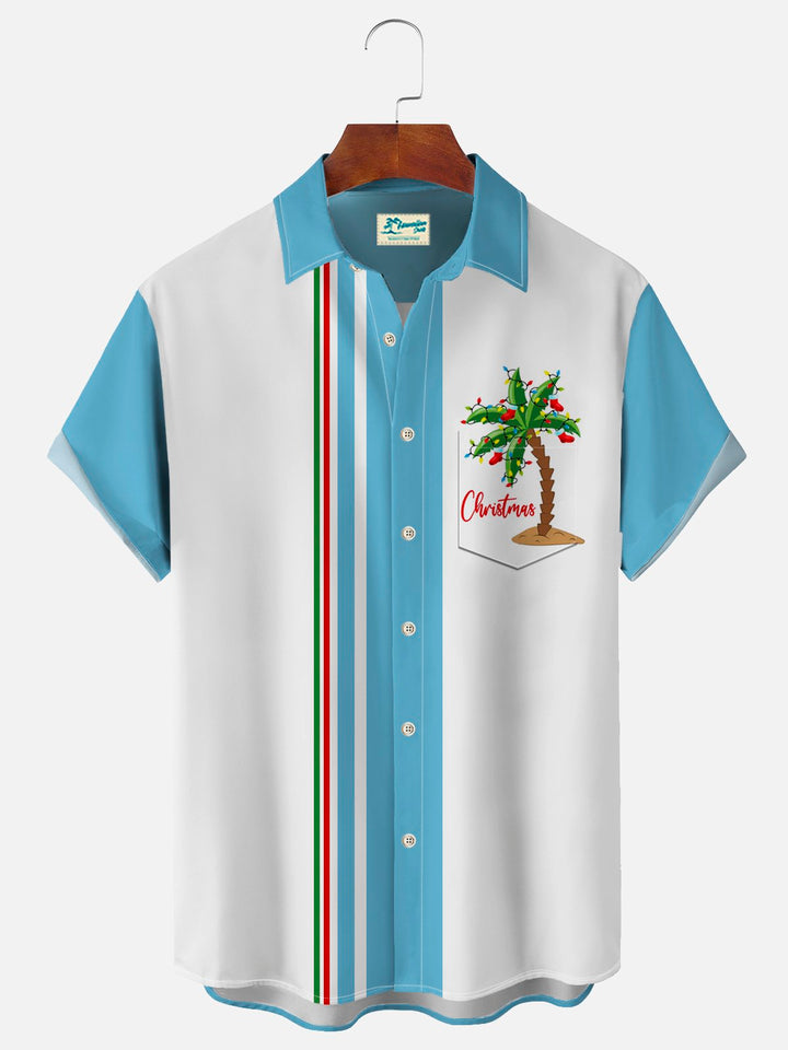 Alohadaddy Christmas Holiday Blue Men&