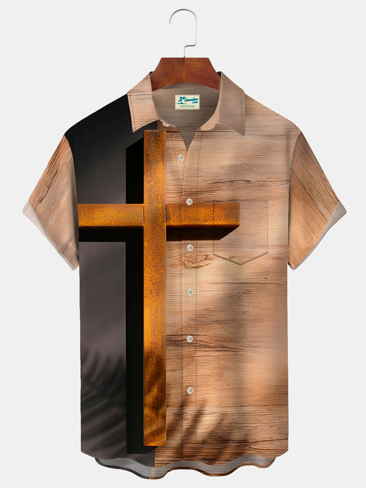 Alohadaddy Easter Holiday Cross Khaki Men&
