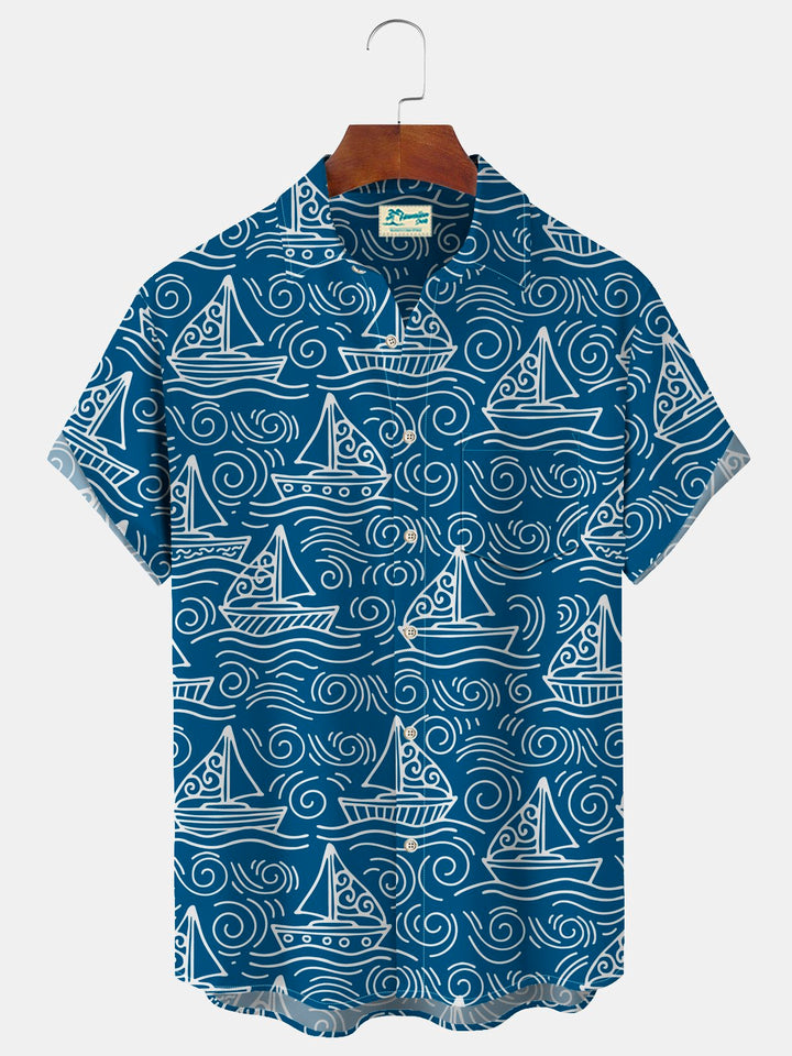 Alohadaddy Japanese Vintage Blue Men&
