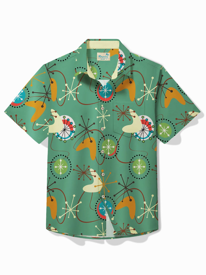 Alohadaddy Retro Mid-Century Geometric Men&