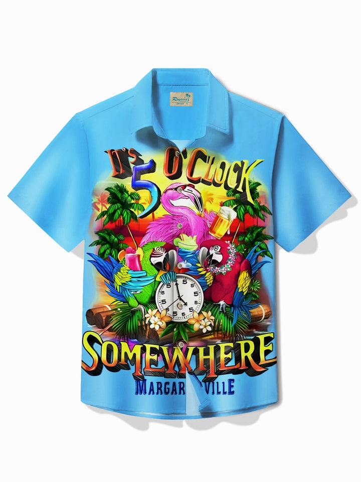 Alohadaddy Beach Vacation Hawaiian Men&