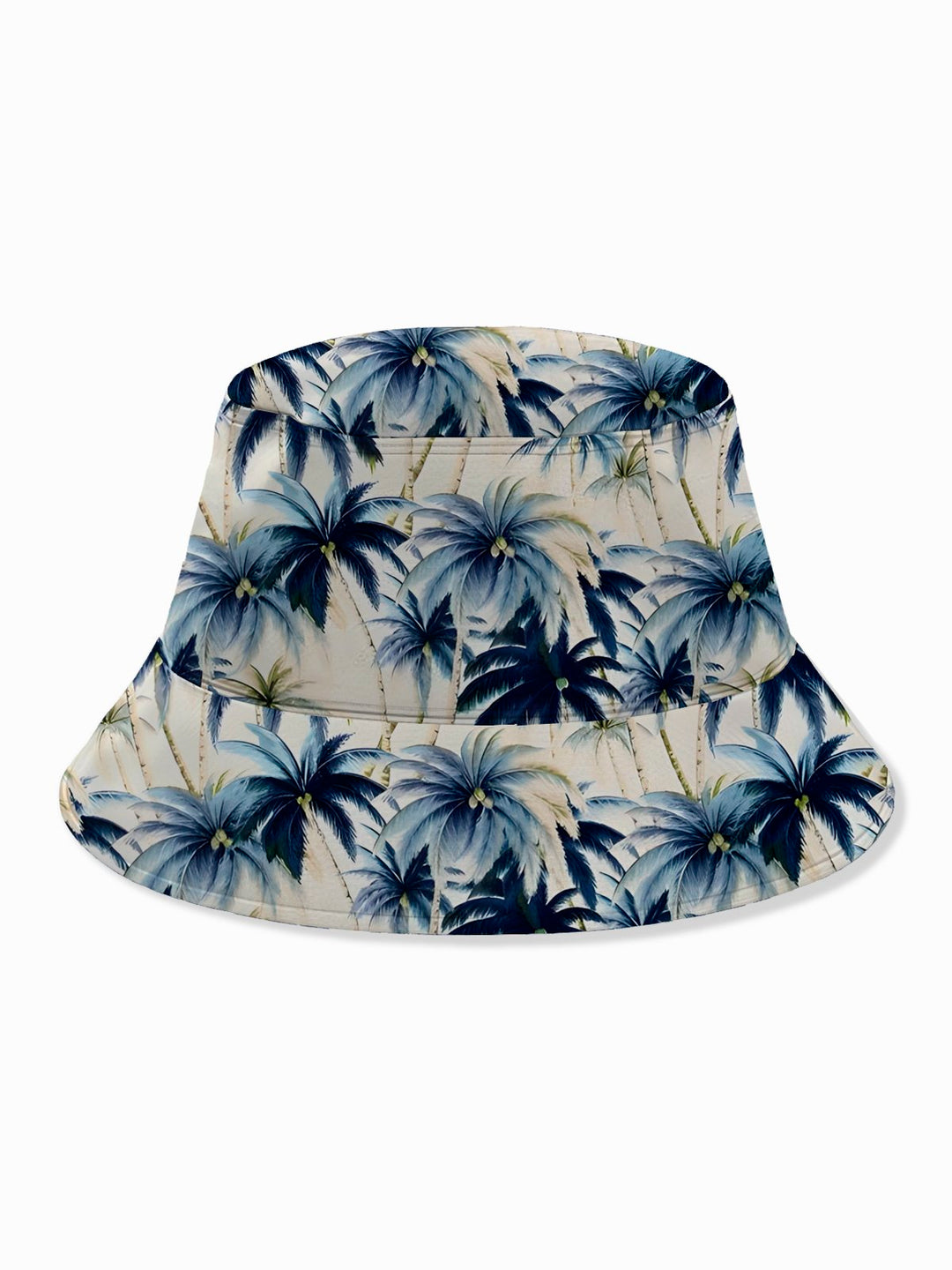 Sombrero de pescador con estampado de árbol de coco hawaiano para hombre de Alohadaddy Hats