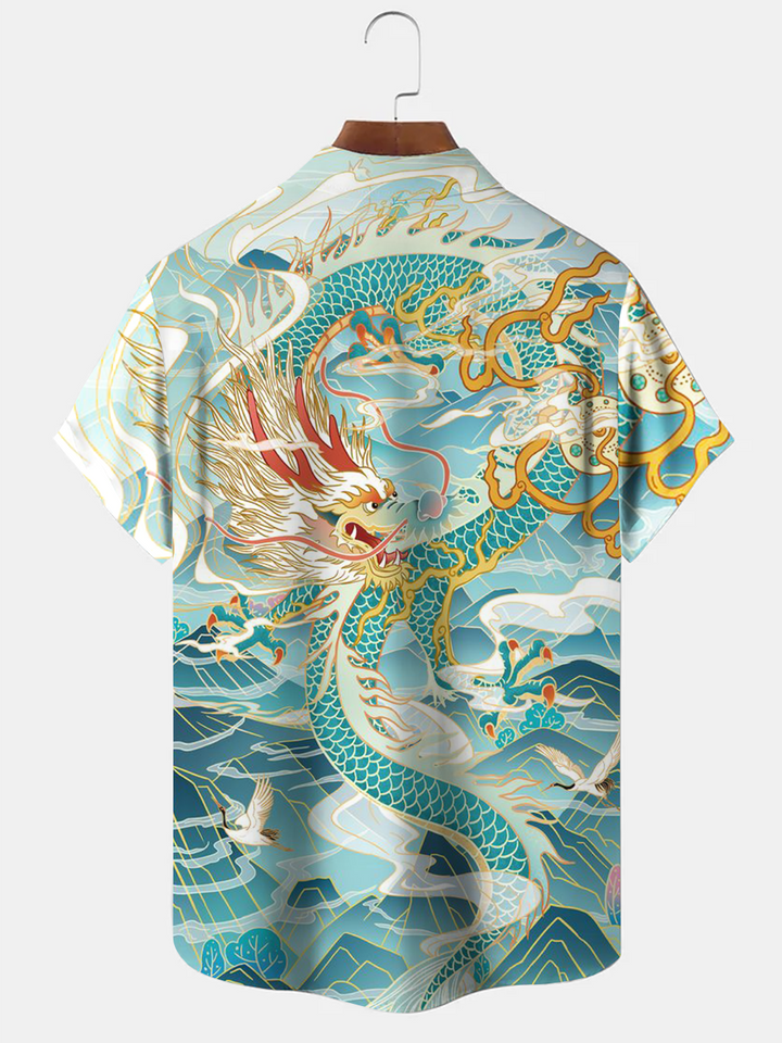 As Picture Casual Chinoiserie &amp; Oriental Cotton-Blend Shirts &amp; Tops