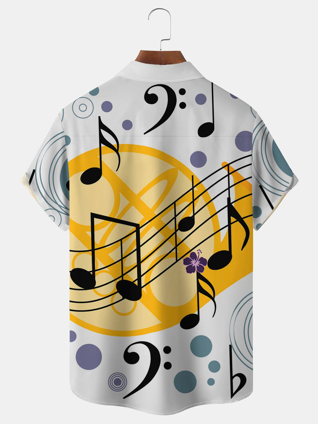 Alohadaddy Music Note Print Men&