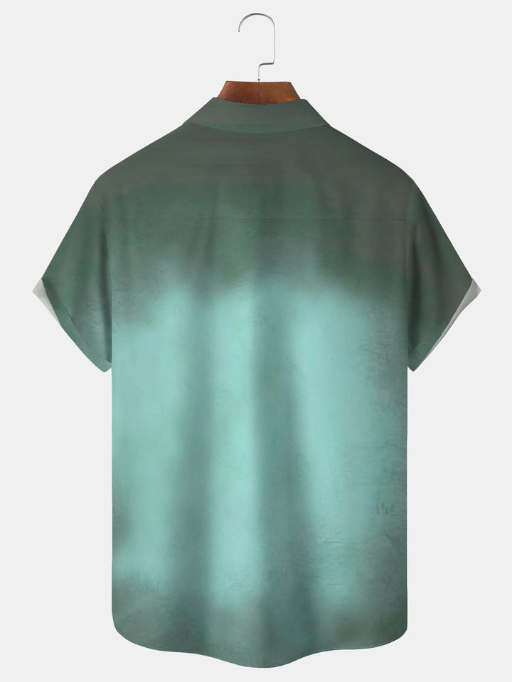 Alohadaddy Gradient Pig BBQ Print Men&