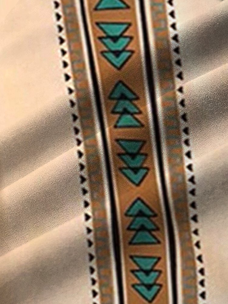 Alohadaddy Retro Geometric Printed Men&