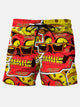 Alohadaddy Hawaiian Skull Selection 3D Printed Men's Beach Shorts Casual Pants