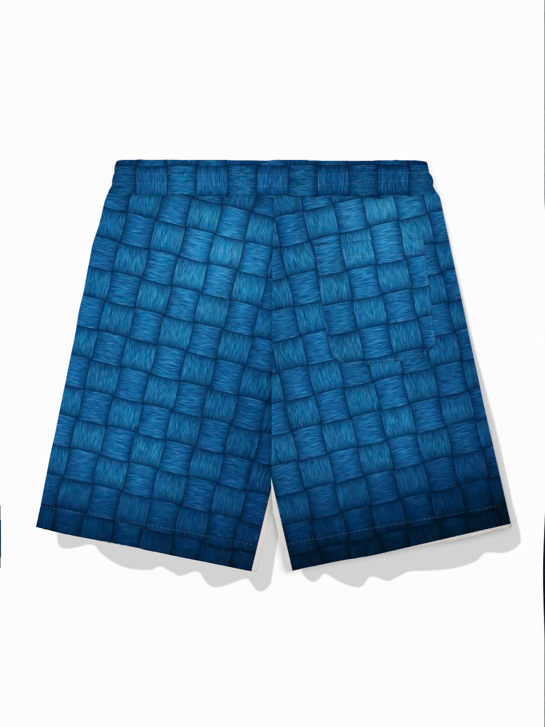 Alohadaddy Retro Geometric Plaid Print Men&