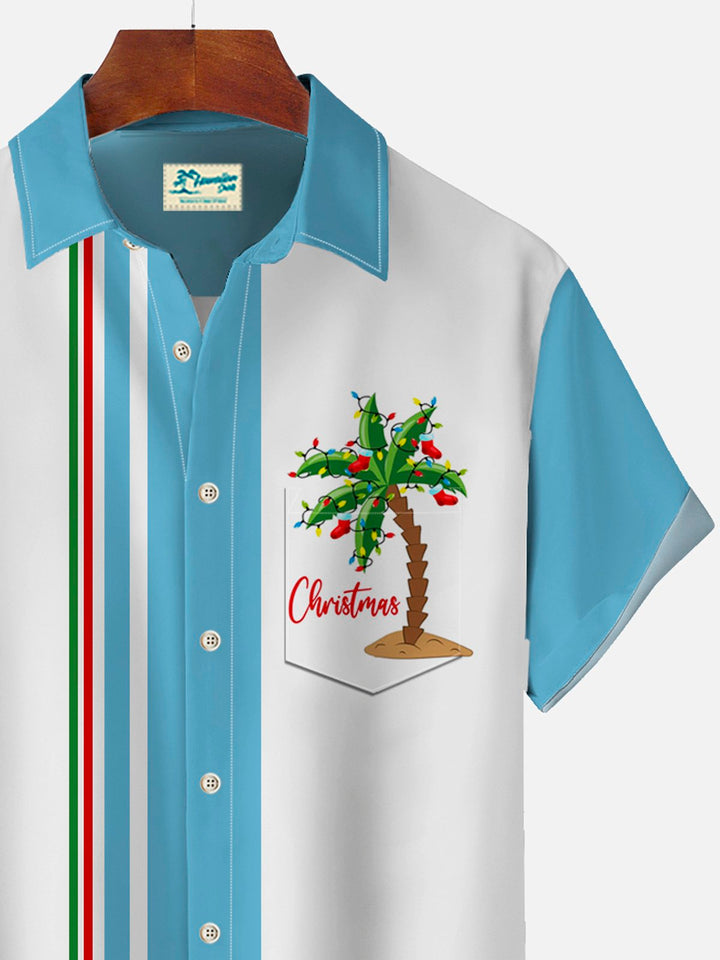 Alohadaddy Christmas Holiday Blue Men&