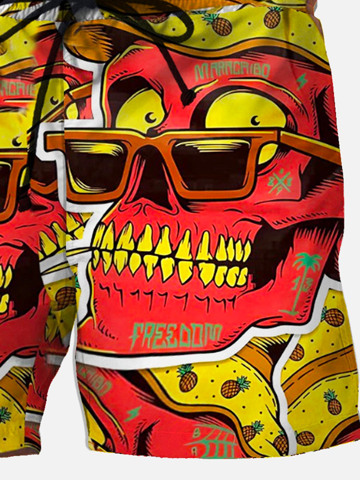 Alohadaddy Hawaiian Skull Selection 3D Printed Men&