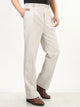 Men's Loose Imitation Denim Cotton Elastic High Waist Deep Casual Pants