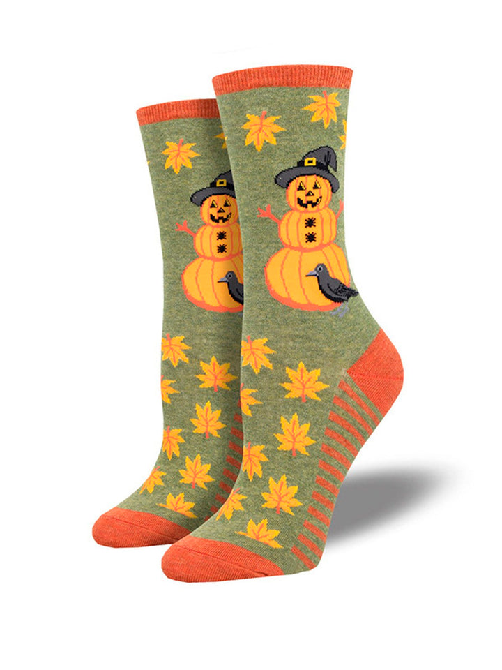 Alohadaddy Halloween pumpkin print socks