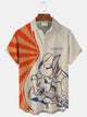 Camisa con bolsillo abotonado para hombre con diseño de guitarra y música de vaquero de Alohadaddy