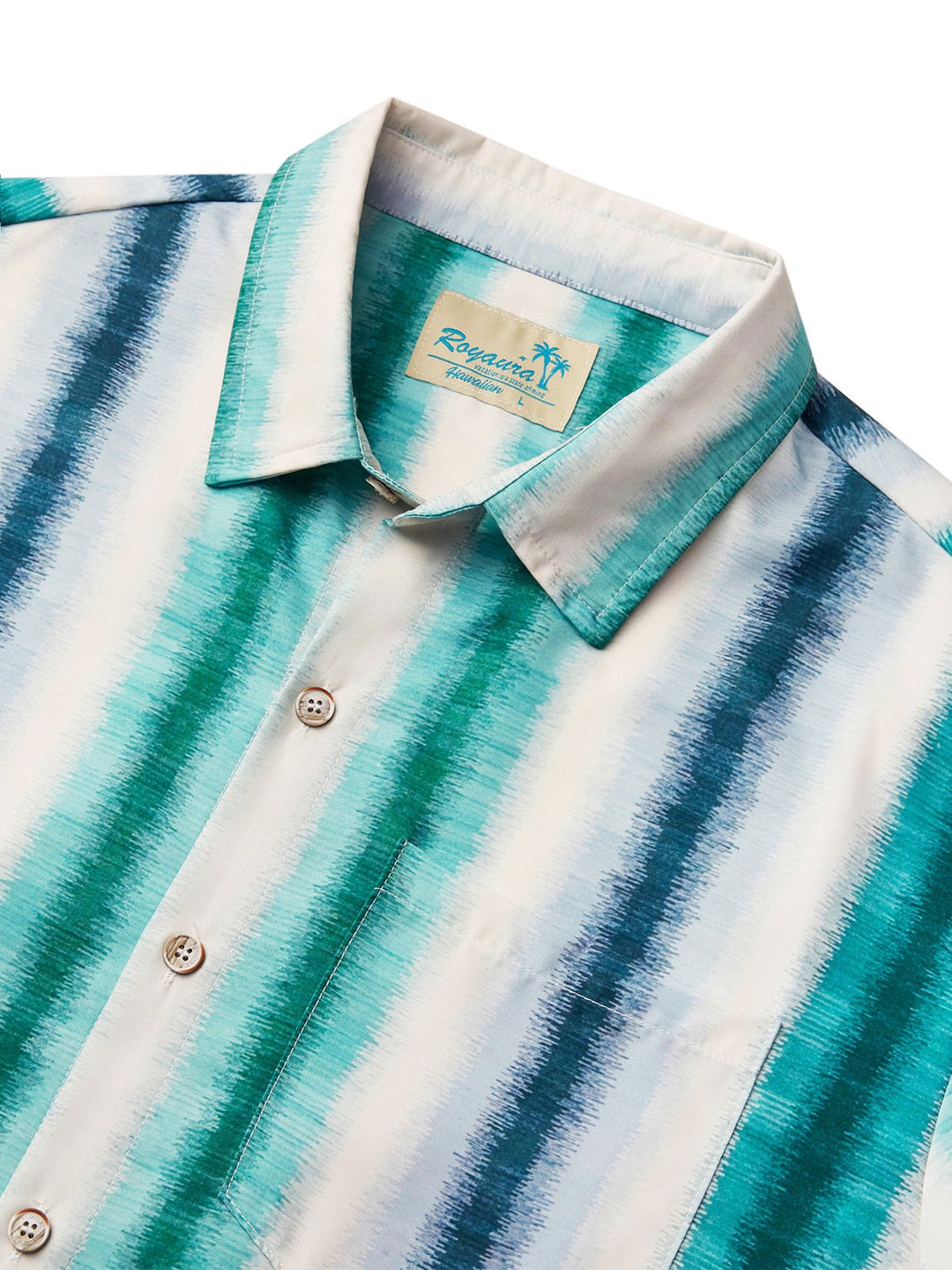 Alohadaddy Basic Stripe Gradient Printed Men&