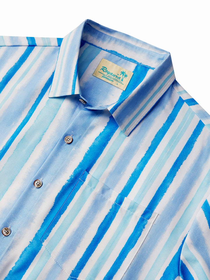 Alohadaddy Basics Stripes Print Men&