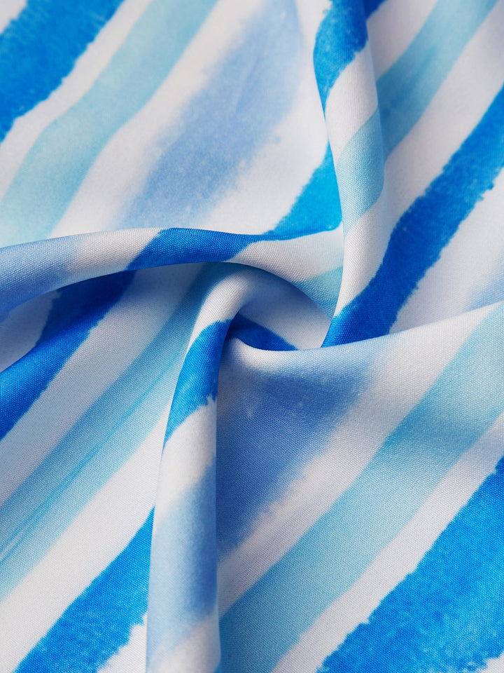 Alohadaddy Basics Stripes Print Men&
