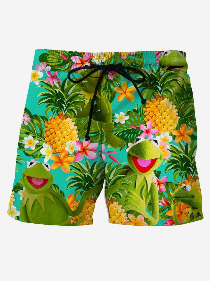 Alohadaddy Frog Pocket Hawaiian Collection Trousers