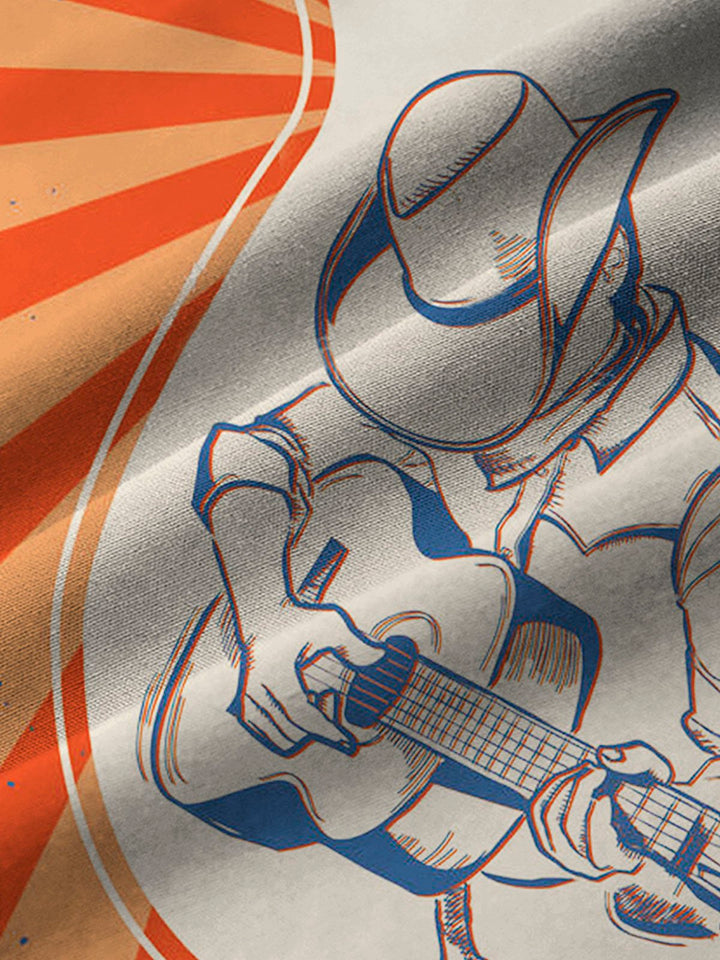 Alohadaddy Cowboy Music Guitar Men&