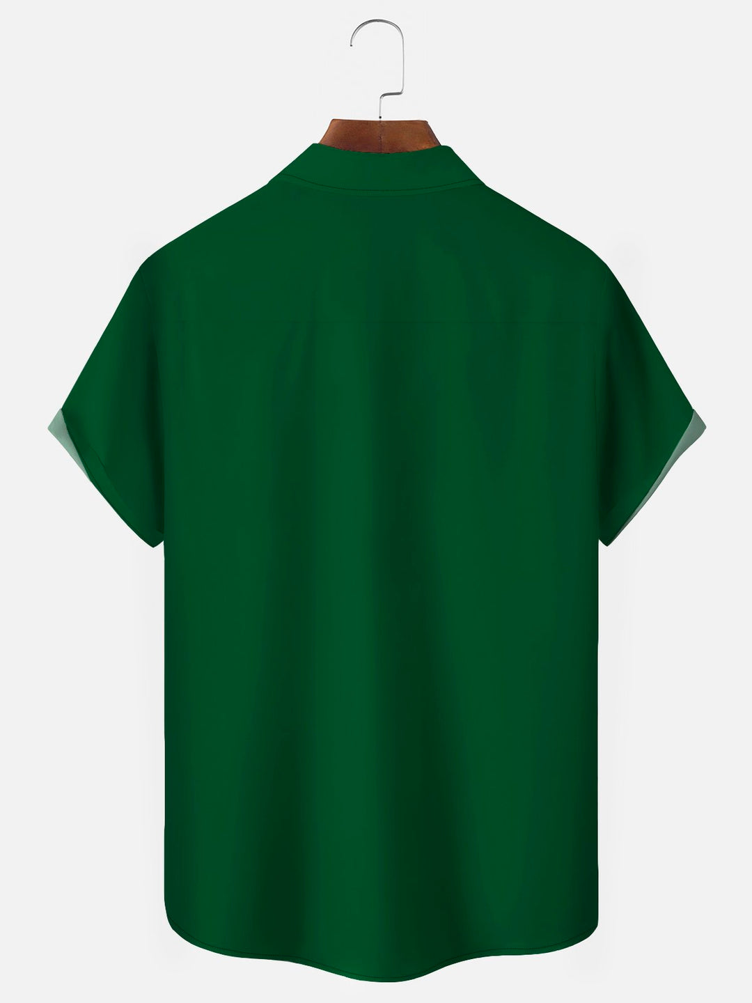 Camisas de bolos para hombre de color verde festivo de San Patricio de Alohadaddy Camisas con botones de Aloha Camp de fácil cuidado y elásticas en tallas grandes