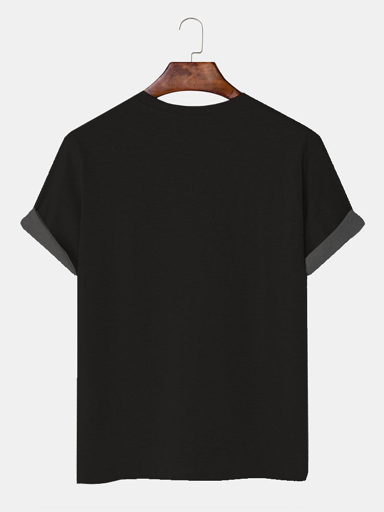 Alohadaddy Men’s If You See Me Talking To Myself Just Move Along I’m Self Employed We’re Having A Staff Meeting Crew Neck Cotton Casual Text Letters T-Shirt
