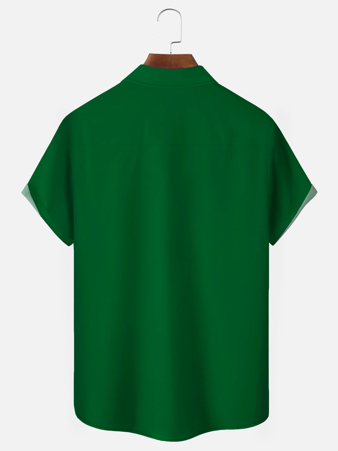 Camisas de bolos para hombre de color verde festivo de San Patricio de Alohadaddy Camisas con botones de Aloha Camp de fácil cuidado y elásticas en tallas grandes