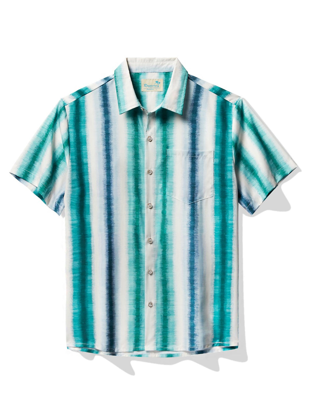 Alohadaddy Basic Stripe Gradient Printed Men&