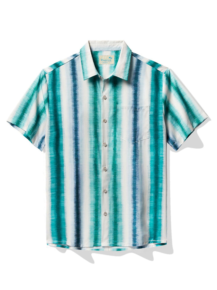 Alohadaddy Basic Stripe Gradient Printed Men&