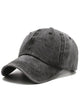 Washed Denim Simple Solid Color Sports Baseball Cap