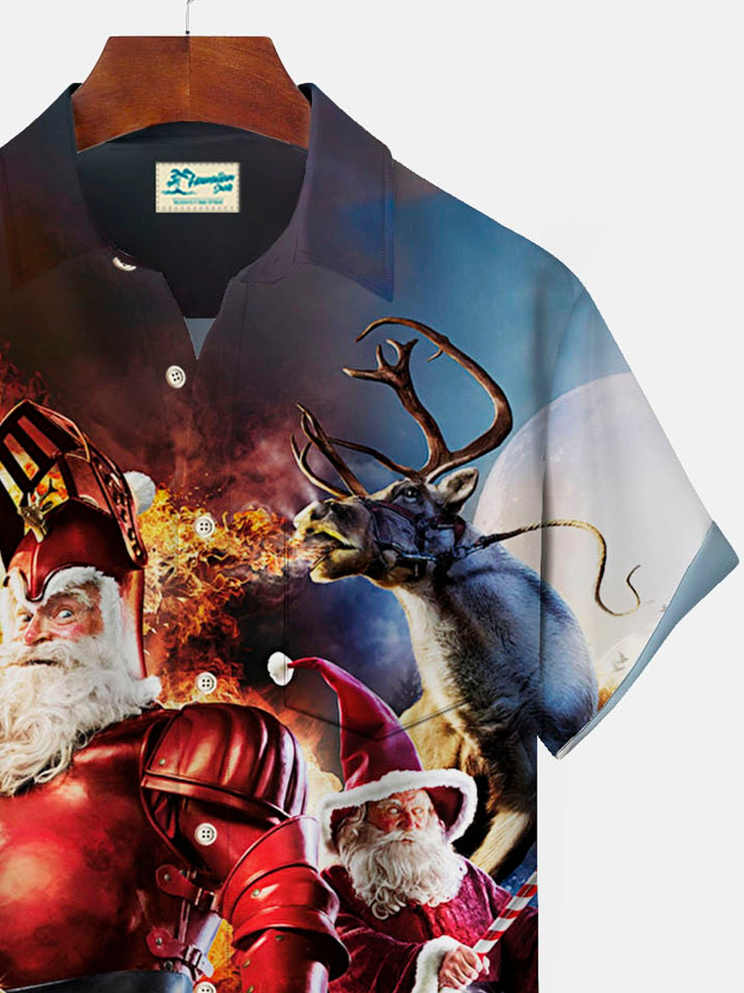 Alohadaddy Christmas Holiday Game Blue Men&