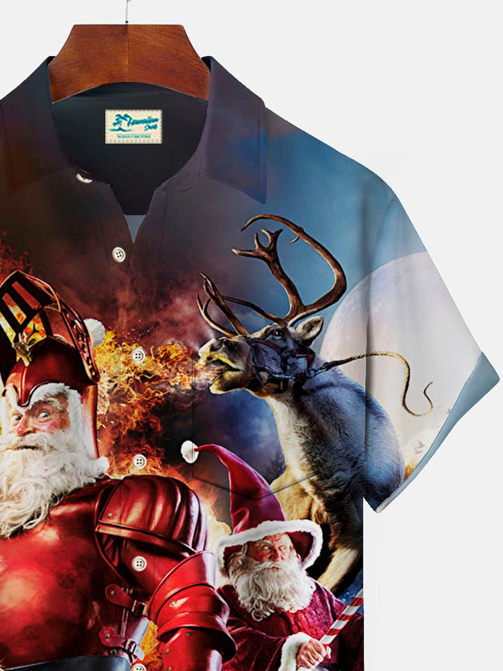 Alohadaddy Christmas Holiday Game Blue Men&