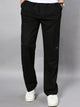 Men's Elastic Belt Straight Loose Fit Cotton Plus Size Plus Size Casual Trousers